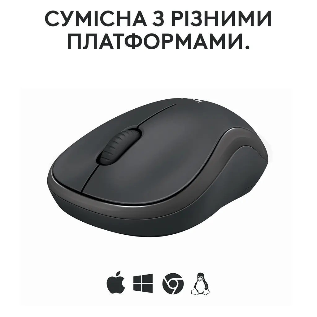 Миша Logitech M240 Silent Bluetooth Graphite - фото 4
