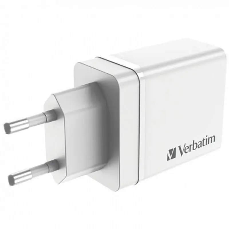 Зарядний пристрій Verbatim USB 30W PD3.0 4-ports white (49701) - фото 2