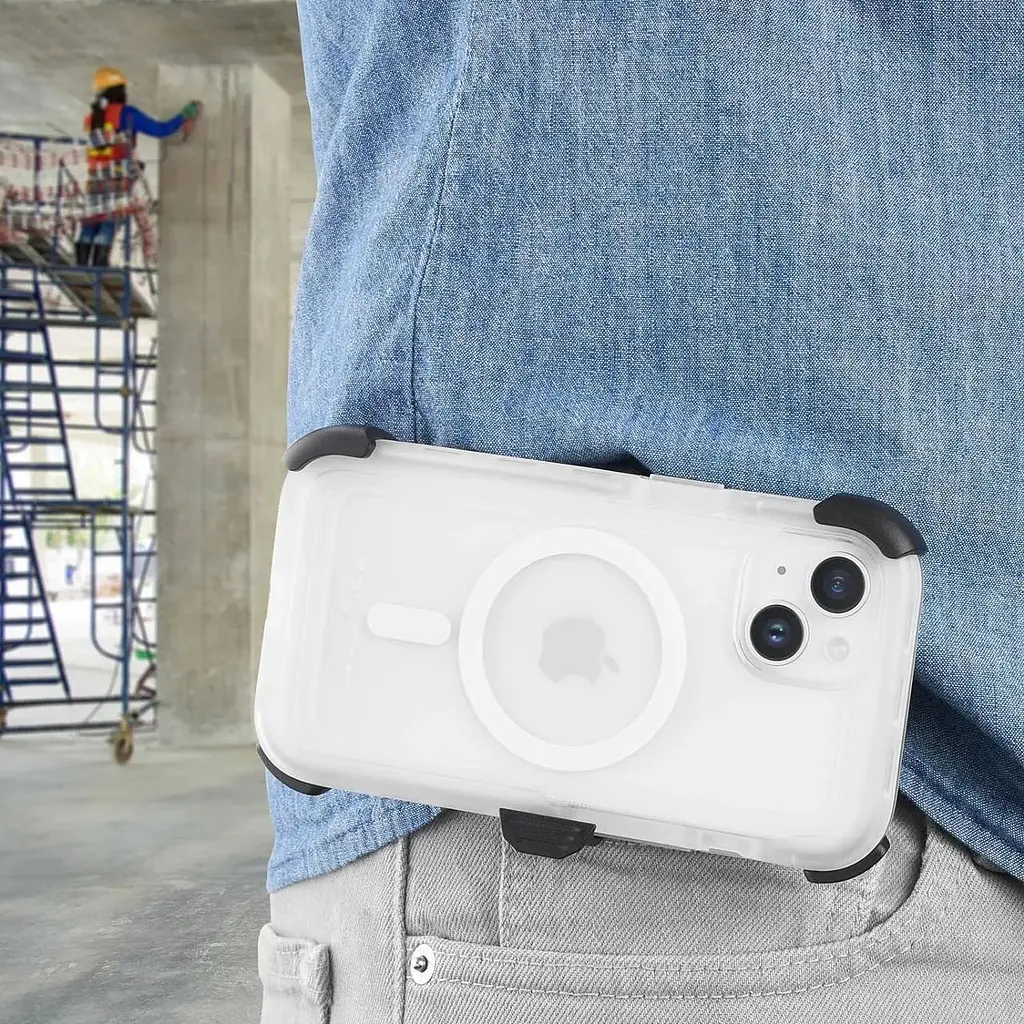 Противоударный чехол Pelican Voyager MagSafe для iPhone 13 / iPhone 14 (6.1") Clear аналог OtterBox Defender - фото 7