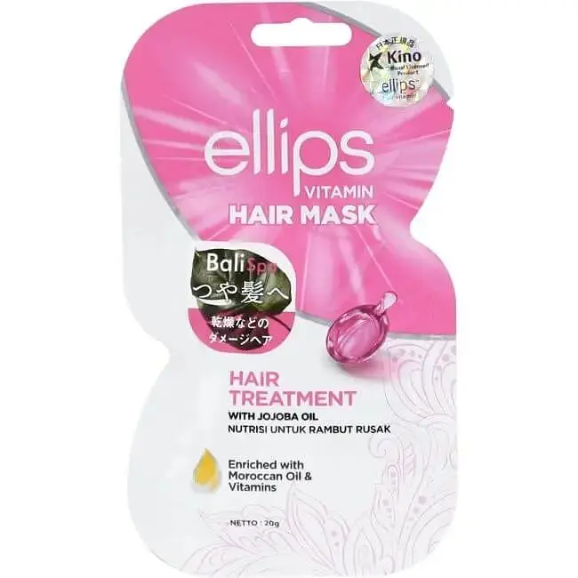 Маска для волосся "Терапія для волосся" з маслом жожоба 20 гр Ellips Vitamin Hair Mask Hair Treatment - фото 3