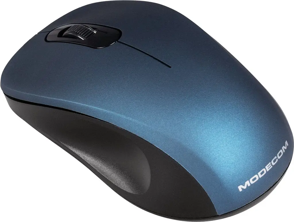 Компьютерная мышка ModeCom MC-WM10S беспроводная 3кн. 1600dpi Silent синяя (M-MC-WM10S-400) - фото 4