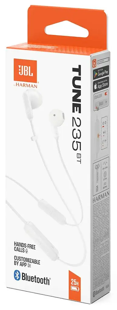Гарнітура Tune 235BT White JBL teh0026563 - фото 4
