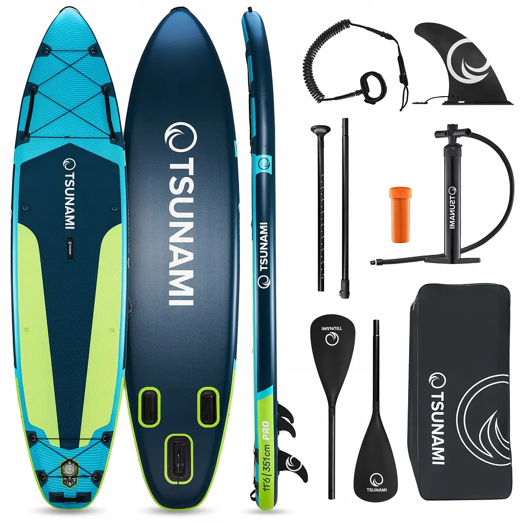 Надувна SUP дошка TSUNAMI PRO 350 см з веслом T14 (P-5905973405621) - фото 2