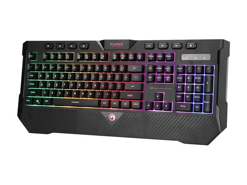 Клавіатура Marvo K656 3 colors-LED USB - фото 2