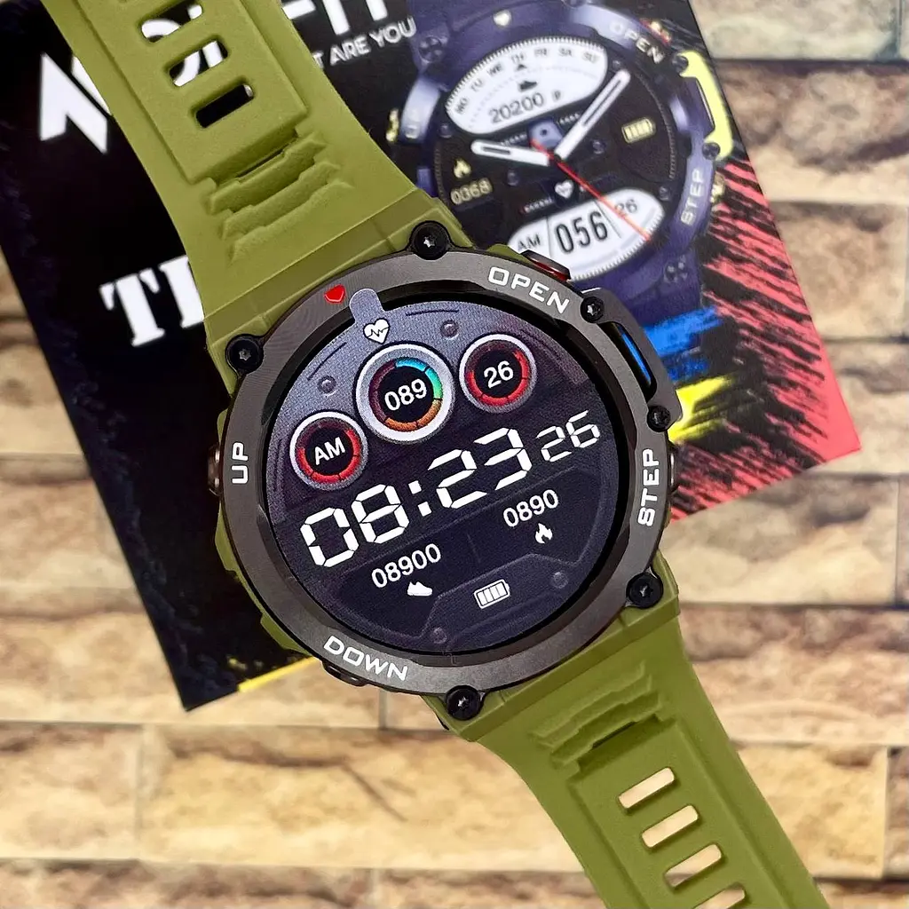 Наручний годинник чоловічий Titan Army Green 35 мм. Modfit acs0029730 - фото 3
