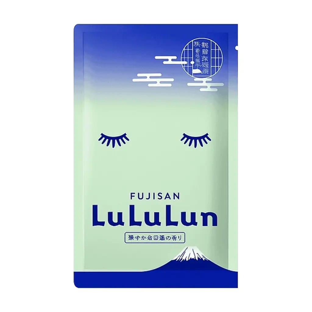 Маска для обличчя Lululun Face Mask Fuji Clear Stream Зволожуюча з джерельною водою з гори Фудзі 1 шт х 5 уп (4580794011490) - фото 2