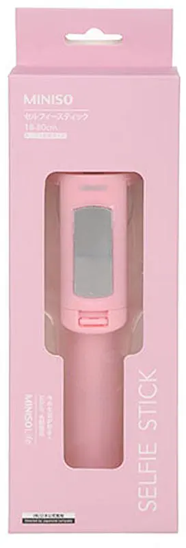 Монопод Miniso WS07 AUX cable Rose - фото 2