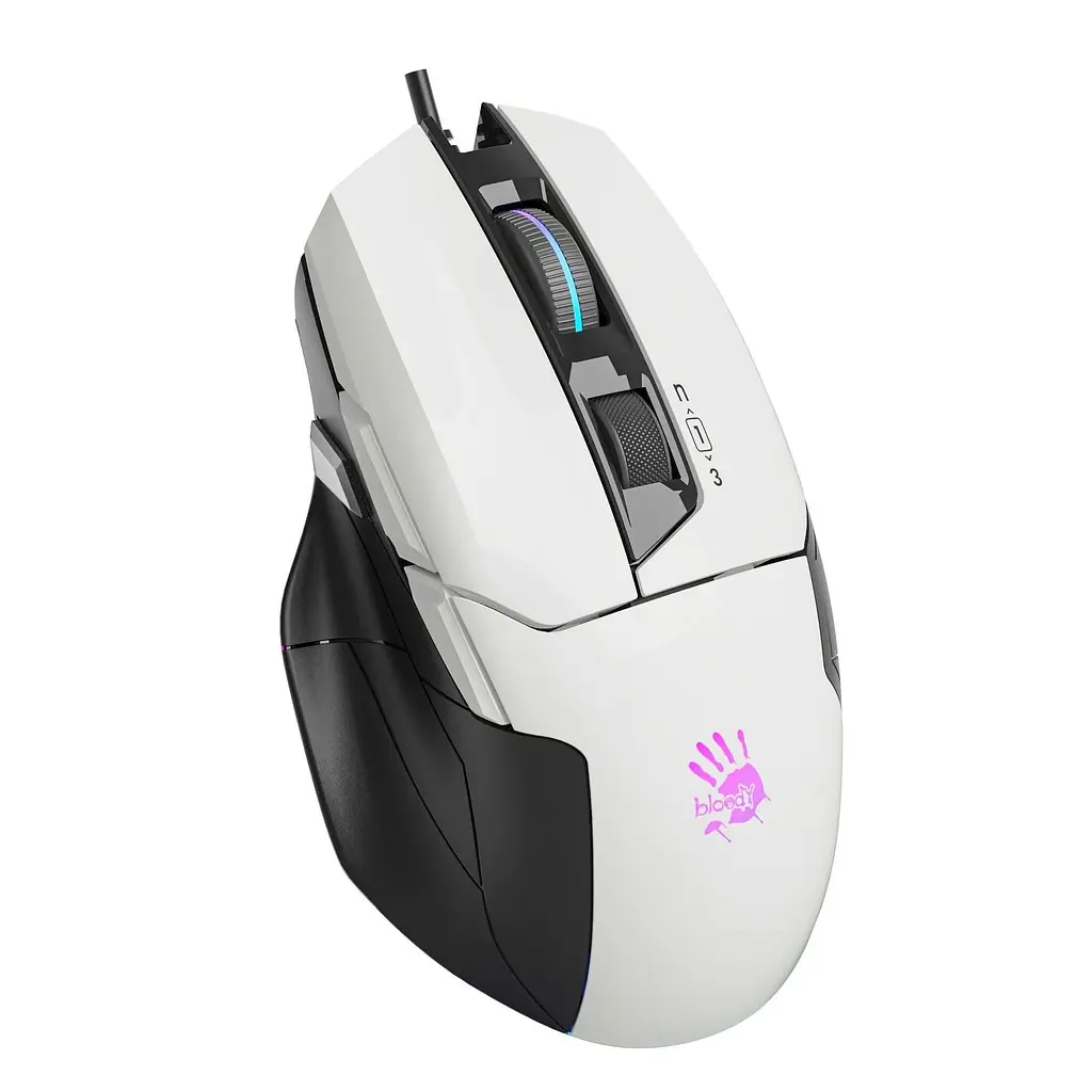 Миша Bloody A4Tech W70 Max USB Panda White (W70 Max (Panda White)) - фото 2