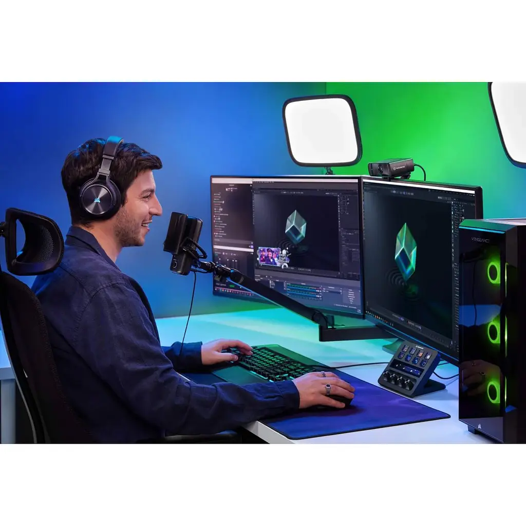 Контролер для стримінгу Elgato Stream Deck + (10GBD9901) [94539] - фото 11