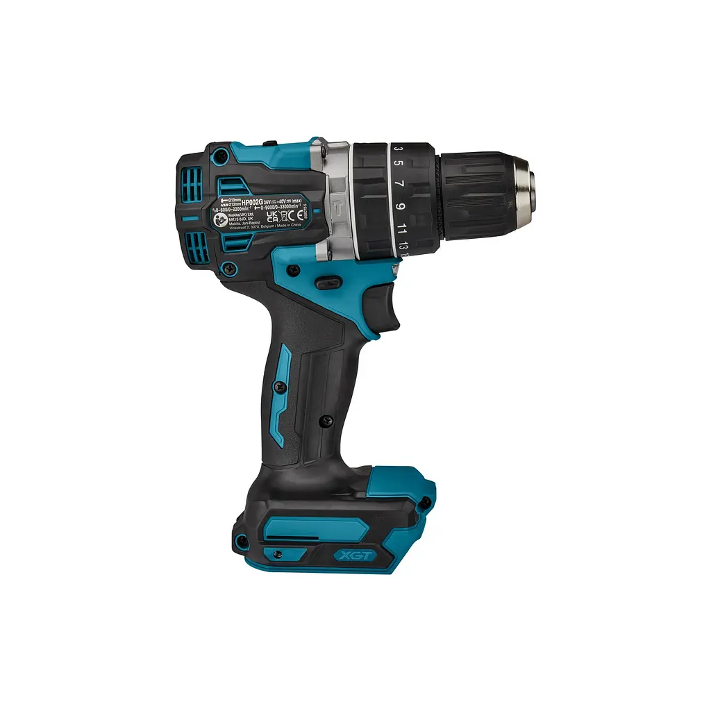 Шурупокрут-дриль акумуляторний Makita DF002GZ (64 Нм, 1.5-13 мм, BL, XGT, без акумуляторів та зарядного пристрою) - фото 2
