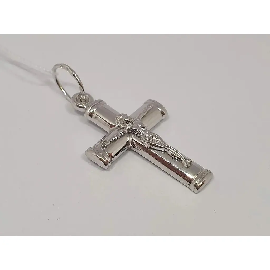 Срібний хрест Харківська ювелірна фабрика Розп'яття Христа. 3592-ПР - фото 2