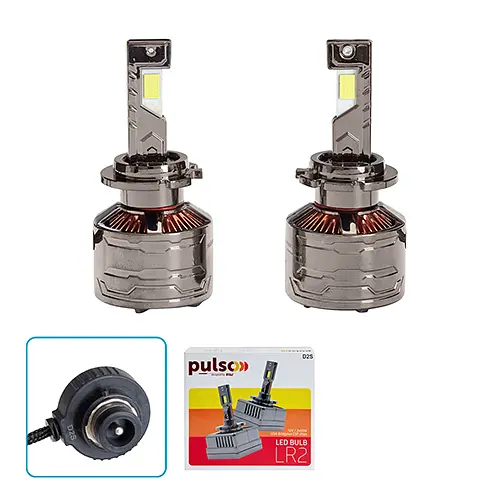 Лампи PULSO LR2-D2S/USA Bridgelux CSP chips/12V/2*55W/10000Lm/6000k