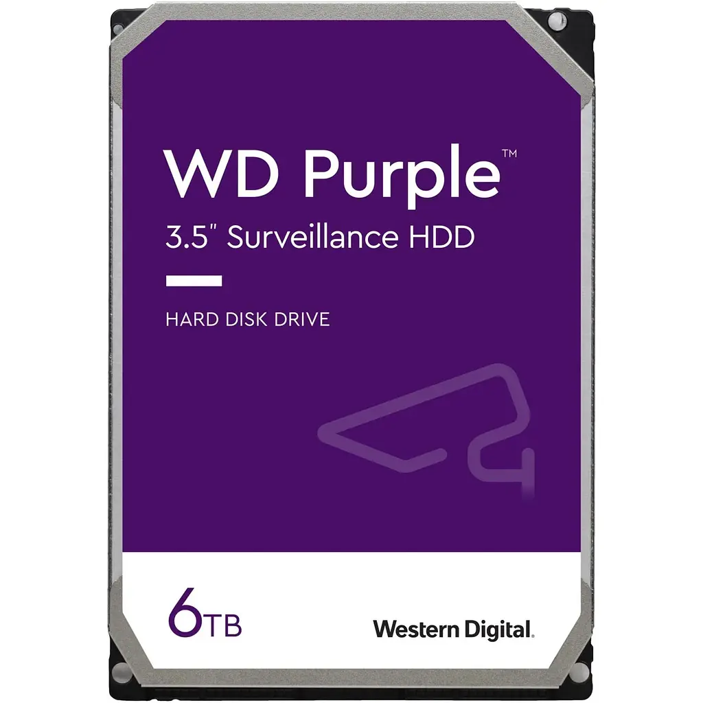 Жорсткий диск 3.5" Western Digital Purple 6TB SATA 128MB [WD62PURZ] [108155] - фото 2