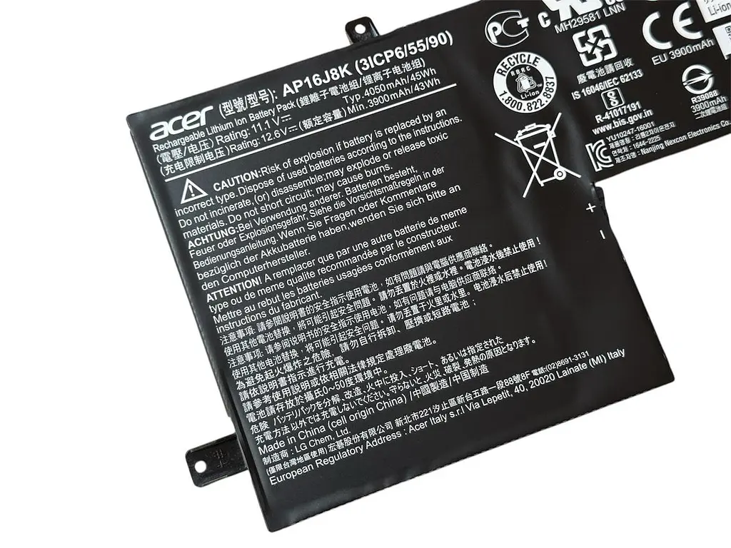 Акумулятор для ноутбука Acer Chromebook 11 C731 11 N7 C7311 11 N7 C731T AP16J8K AP16J5K - фото 2