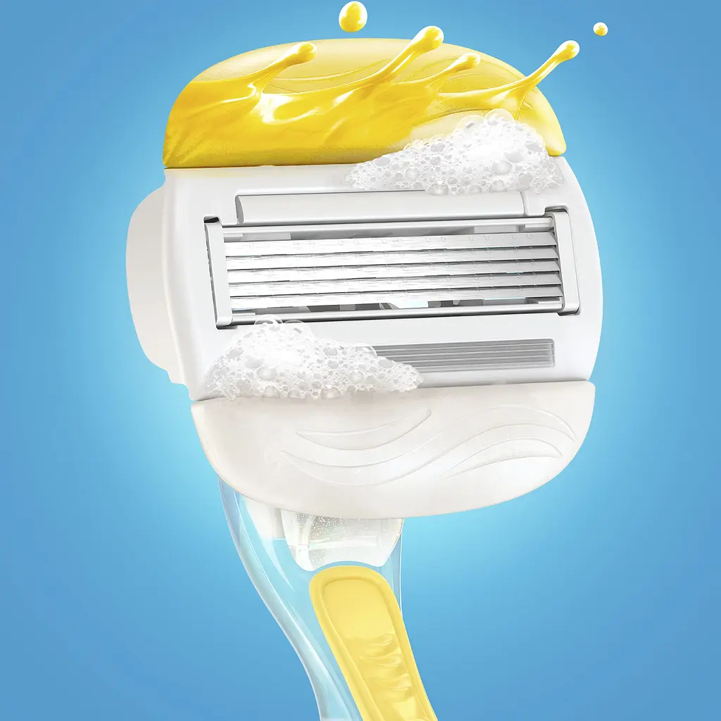 Змінні касети для гоління Venus & Olay Comfort Glide Кокос 4 шт. - фото 5