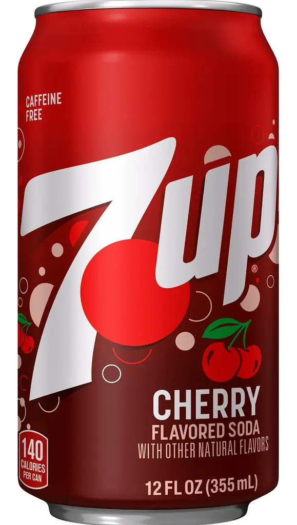 Газований напій 7UP Cherry Flavored Soda 355 мл