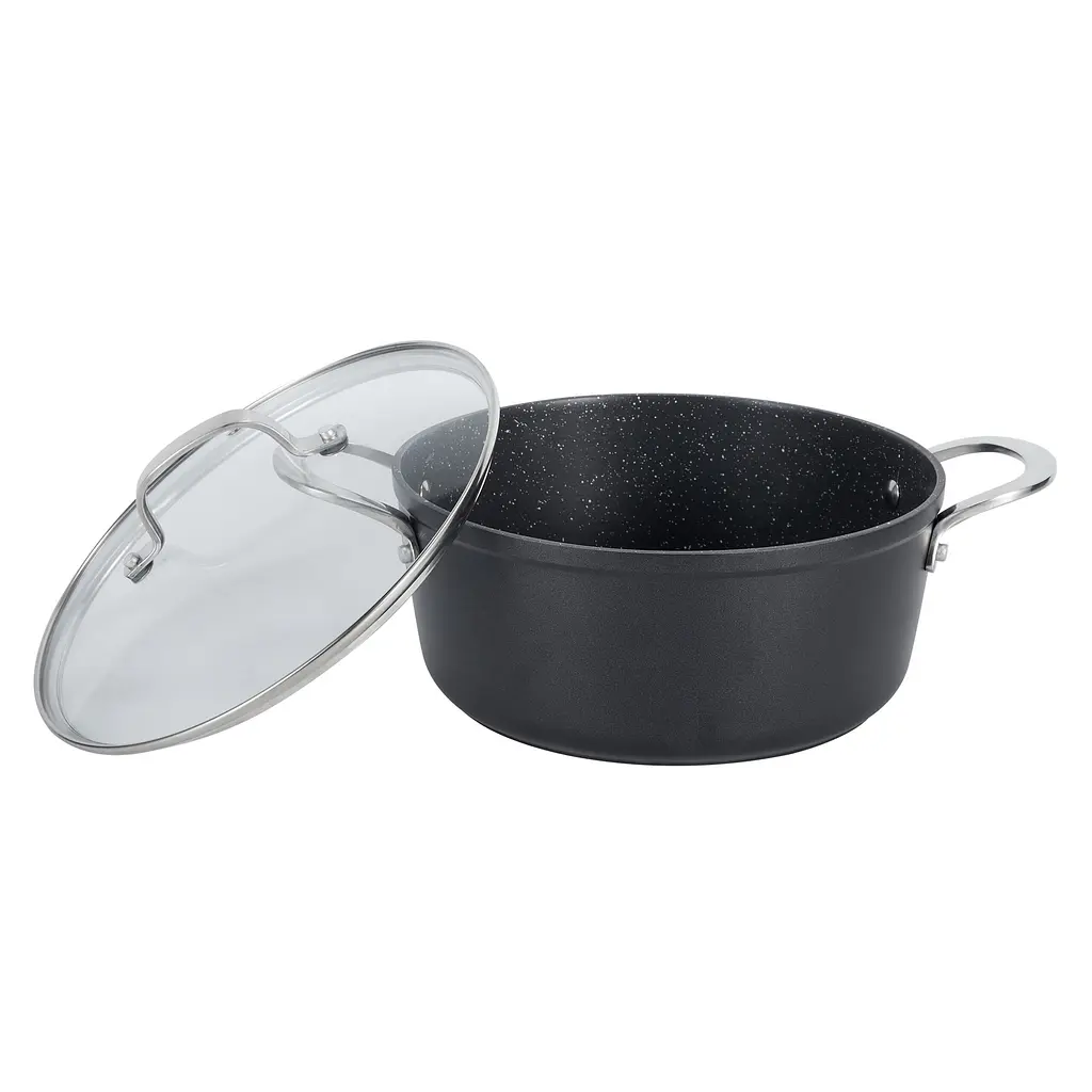 Каструля з кришкою Kohen Profi-T 28 см 6.8 л (KN91023) - фото 2