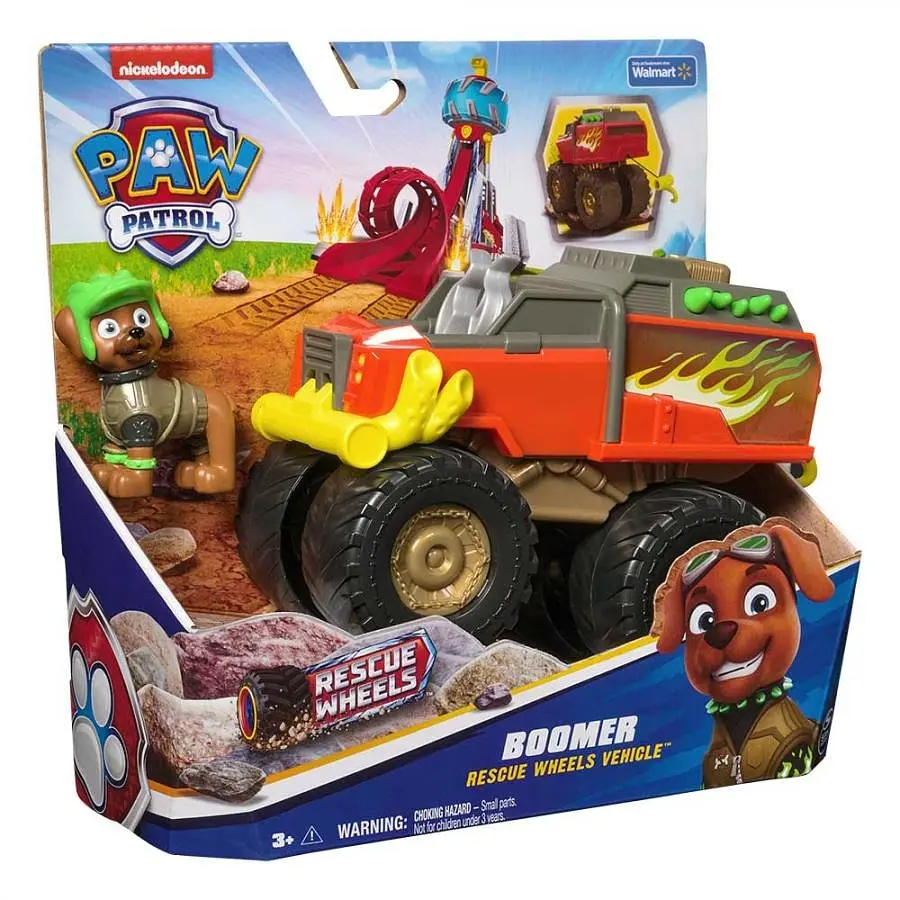 Игровой набор Paw Patrol Большой спасательный автомобиль-трансформер с водителем Бумер (SM17776/6070318) - фото 2