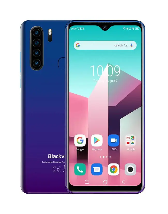 Смартфон Blackview A80 Plus 4/64GB Blue - фото 2