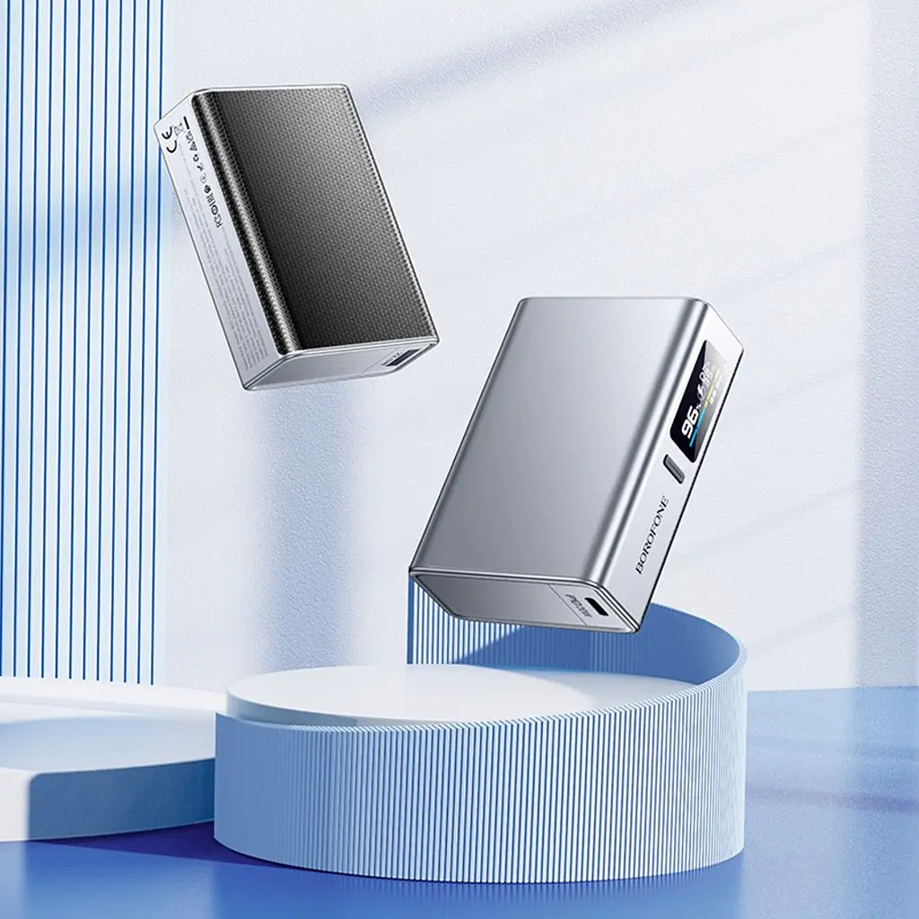 Внешний аккумулятор Borofone BJ72 Energy 10000mAh 22.5W Silver [132912] - фото 6