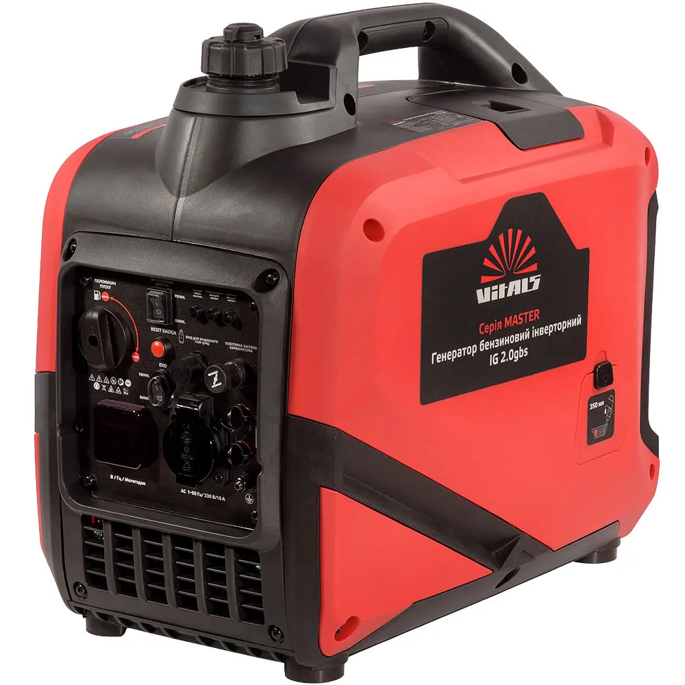Генератор газобензиновий інверторний Vitals Master IG 13.0gsat dual power 230/400В, 13.0/15.0кВт, електростартер, 155кг