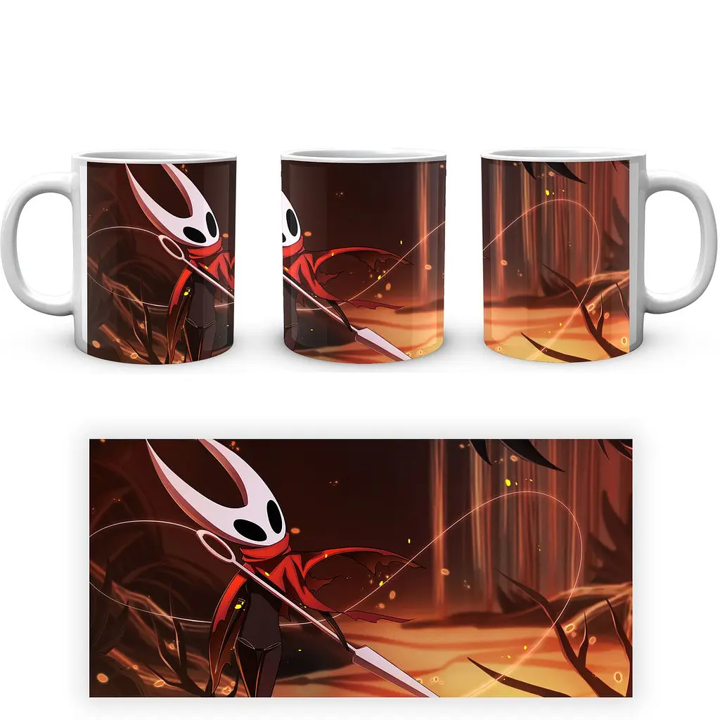 Кухоль GeekLand Hollow Knight Халлоунест HK.02.12 330 мл білий - фото 4