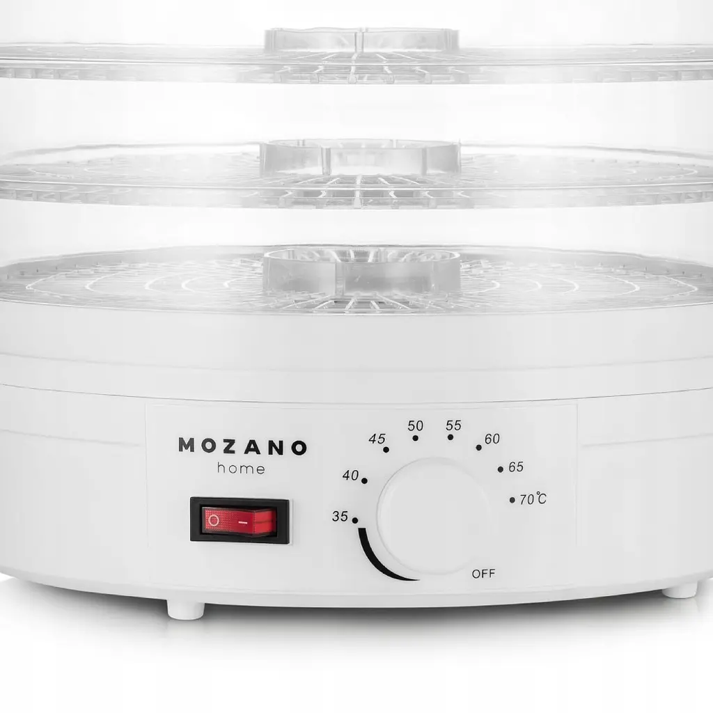 Сушка для овочів та фруктів Mozano Food Dehydrator white - фото 7