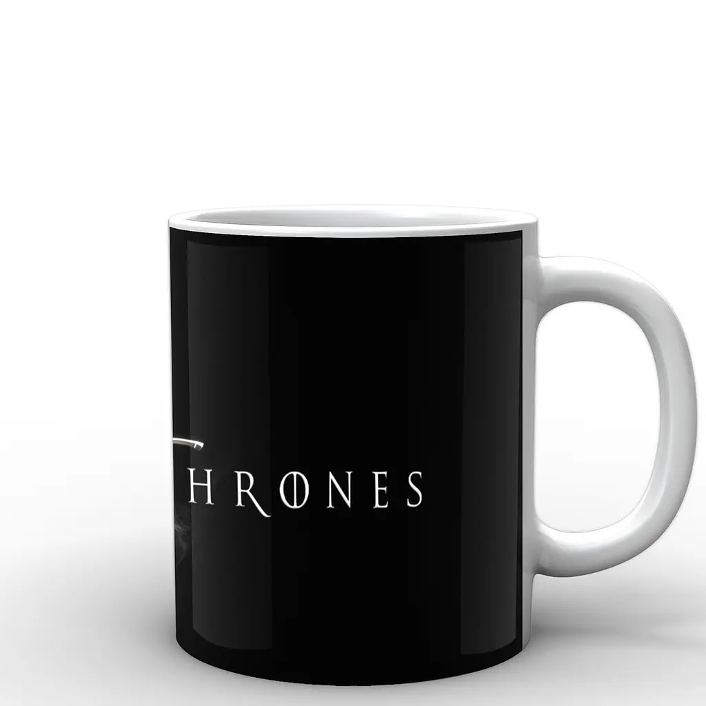 Кухоль GeekLand Game of Thrones напис GT.02.020 330 мл білий - фото 2