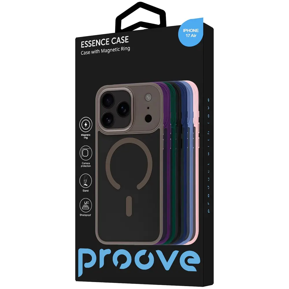 Чохол Proove Essence Case with Magnetic Ring iPhone 17 Air в асортименті - фото 2