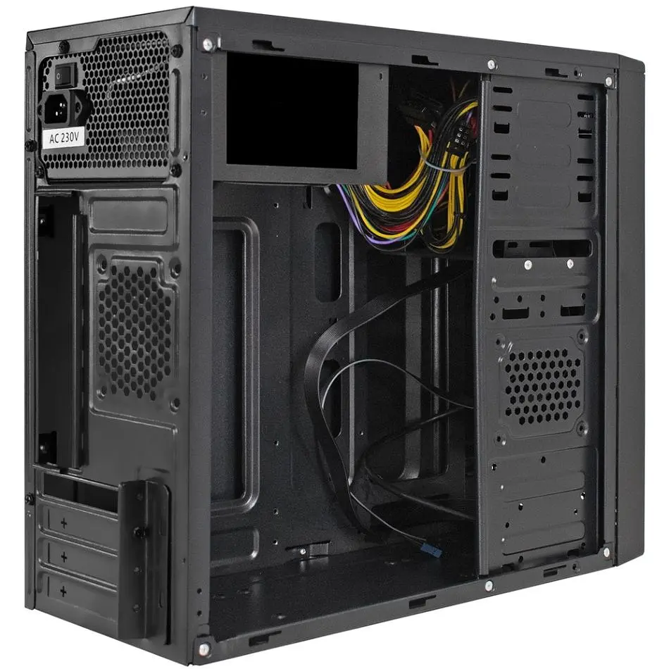 Корпус Casecom GN-1718 450W-120 мм USB 3.0 mATX, Black (GN-1718-450) - фото 3