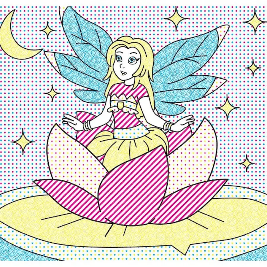 Водні розмальовки Чарівна розмальовка У країні фей 757180, 4 малюнки - фото 4