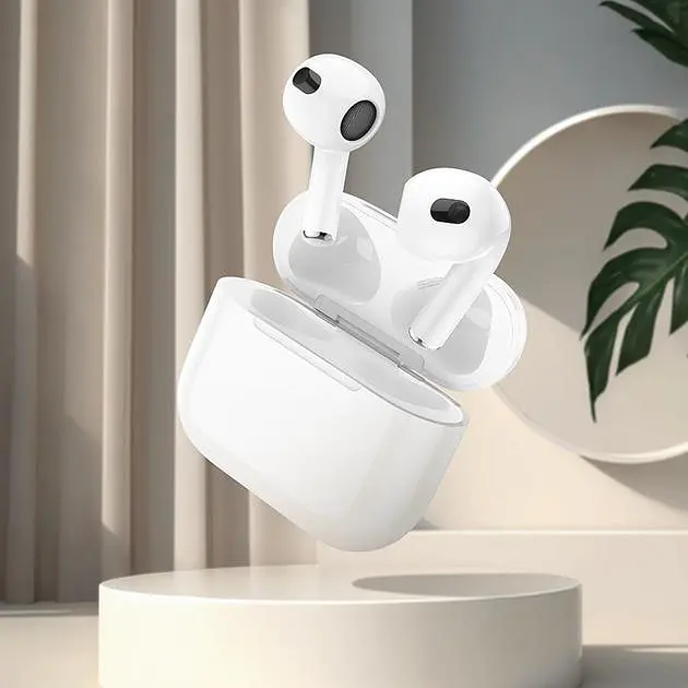 Беспроводные наушники Borofone BW81, TWS, с микрофоном, BT5.4, 30mAh, 300mAh, 4h, white - фото 7