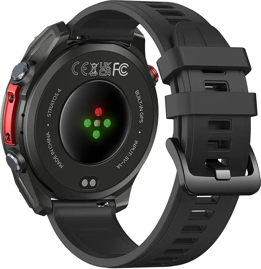 Смарт-часы Zeblaze Stratos 4 black - фото 3