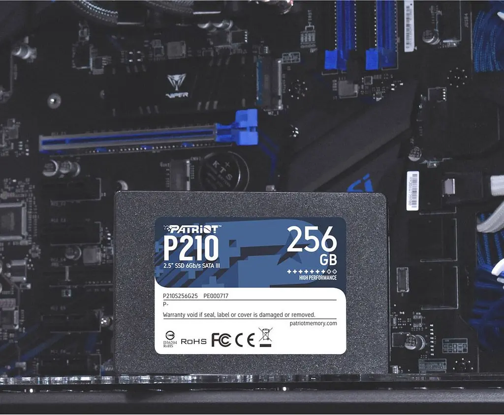 SSD накопичувач Patriot P210 1TB (P210S1TB25) [100629] - фото 6