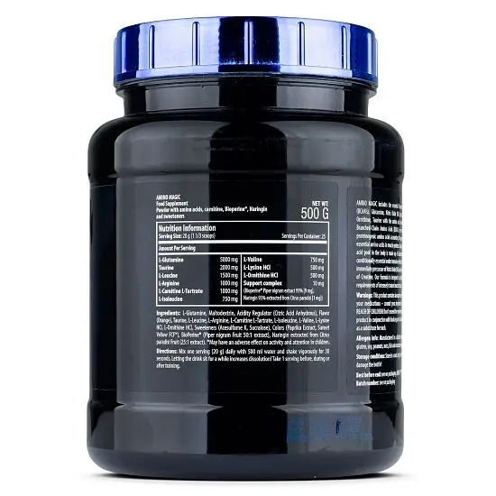 Амінокислота Scitec Nutrition Amino Magic, 500 грам - Апельсин - фото 2