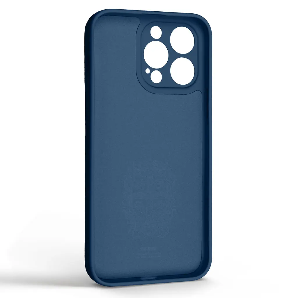 Силиконовый чехол для Apple iPhone 14 Pro Max, Icon Ring, синий, панель-накладка, с кольцом-подставкой на 360°, противоударный, возможность использования магнитных держателей, ArmorStandart (ARM68720) - фото 2