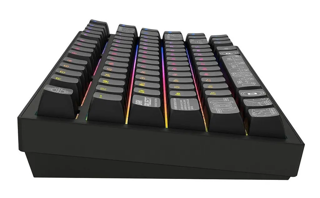 Клавіатура Dark Project ALU81 Terra Nova ENG/UA (DPKB_NOVA_81_ANSI_BLACK_UA) - фото 4