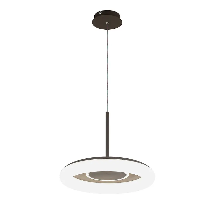 Люстра стельова LED Levistella 797MD6006 (400) CF, діаметр 400 мм, три режими світла, сучасний стиль - фото 2