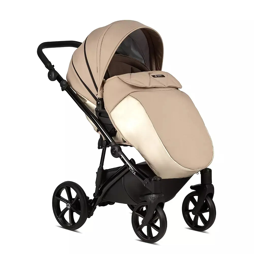 Коляска універсальна 2 в 1 Tutis Viva 4 Luxury Amber gold - фото 2