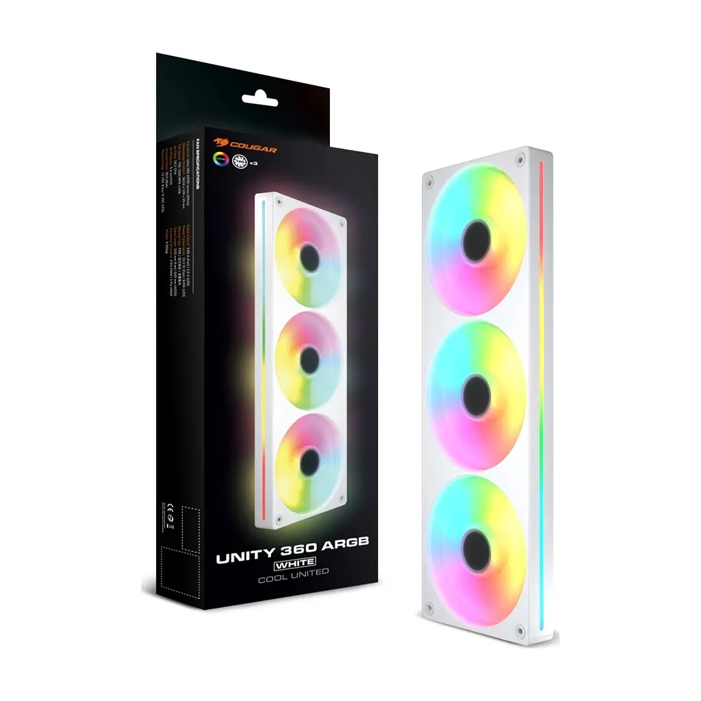 Система рідинного охолодження Cougar UNITY 360-FW ARGB - фото 6