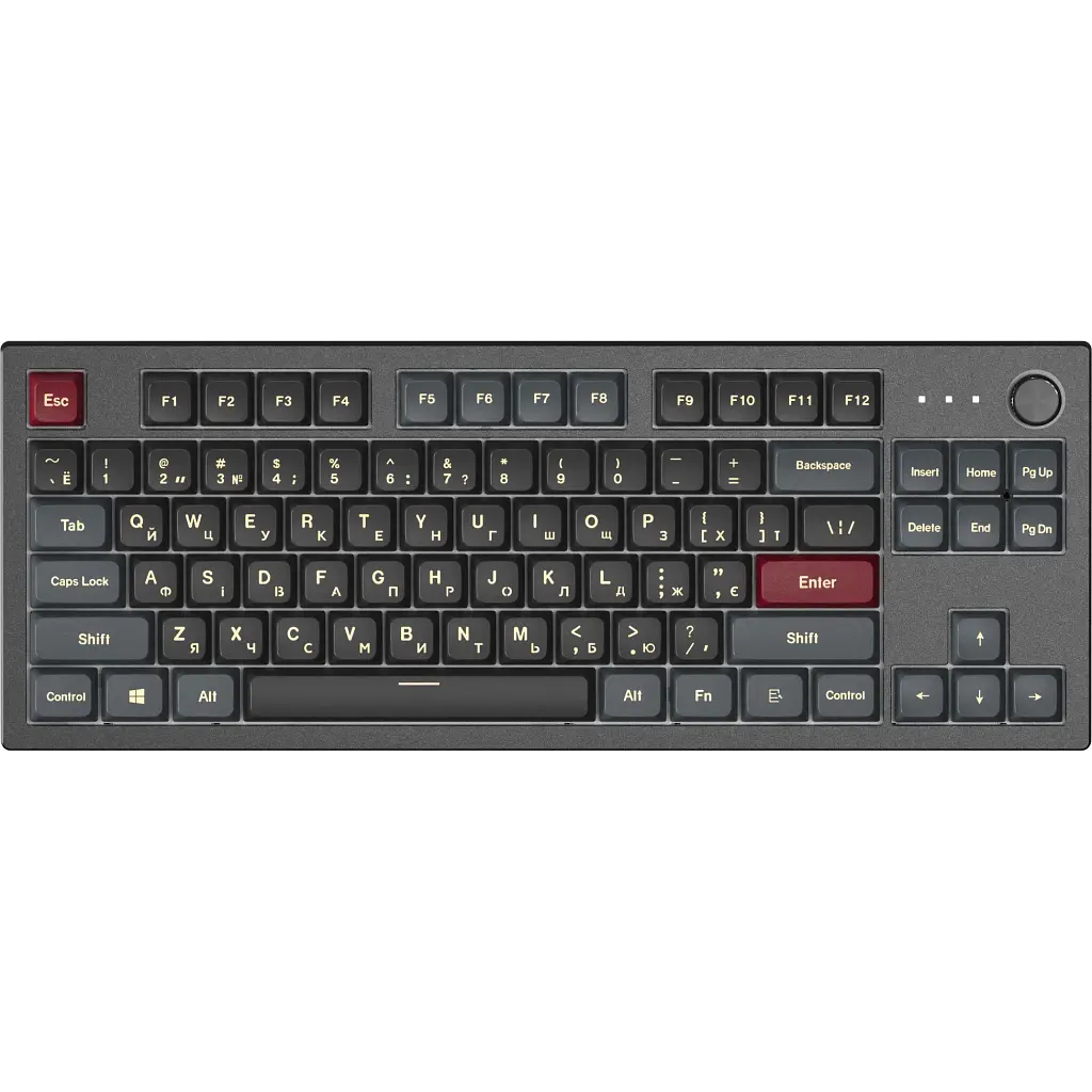 Клавіатура MONTECH MKey TKL Darkness Brown Switch (MK87DB) [127103] - фото 2