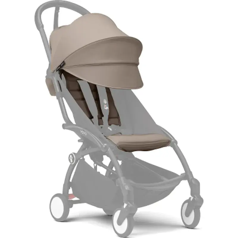 Набір текстилю для коляски Stokke YOYO 6+ бежевий (Taupe) (646404) - фото 2