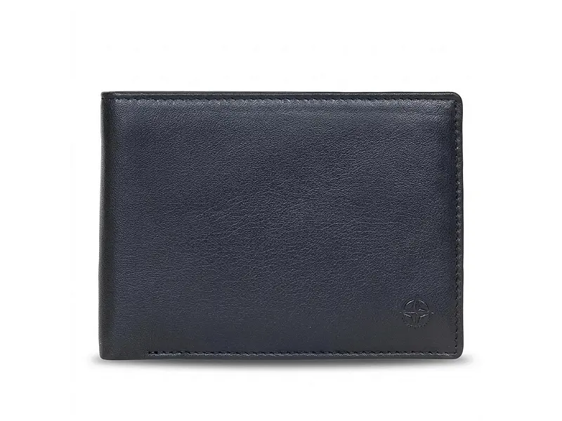 Чоловічий портмоне натуральна шкіра Cortina 5014 nero Чорне 12,5x9,5 см TONY PEROTTI acs0032473 - фото 2
