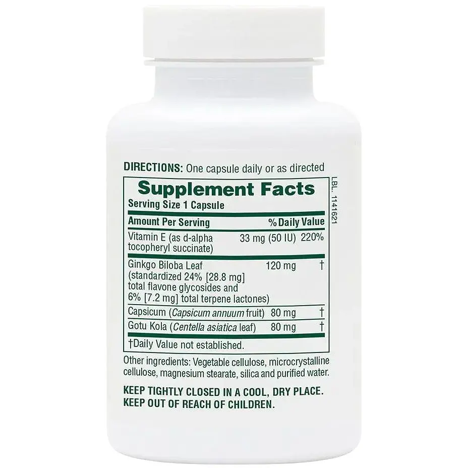 Гінкго білоба комбо NaturesPlus Ginkgo-Combo 90 капсул - фото 2