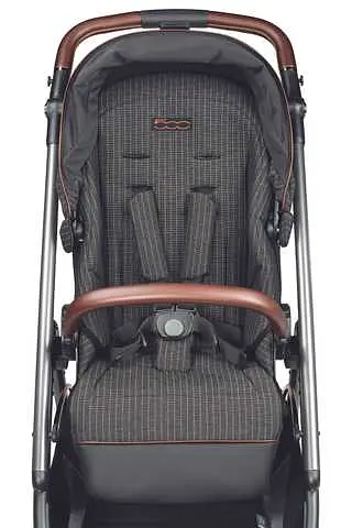 Коляска Peg-Perego Veloce 500, вишукано-коричнева зі смужкою (IP26000000GS53SQ53) - фото 3