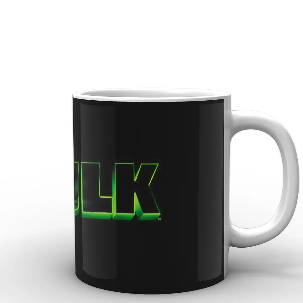Кухоль GeekLand Халк Hulk Logo HU.02.019 330 мл білий - фото 3