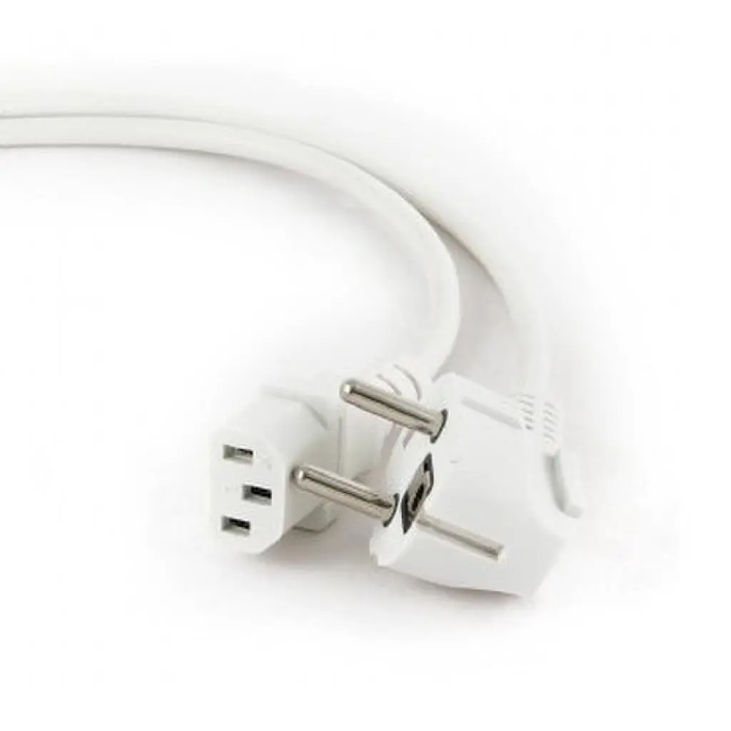 Кабель живлення C13 1.8m white Cablexpert (PC-186W-VDE) - фото 4