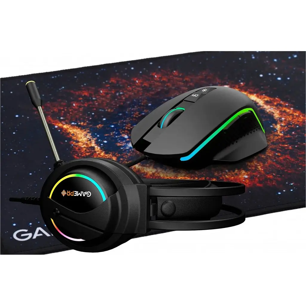 Комплект [мышь + наушники + коврик] GamePro [GS890] - фото 5