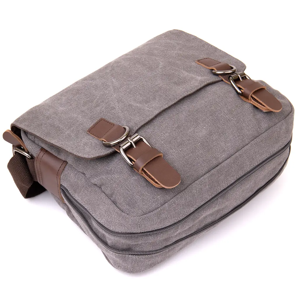 Сумка почтальонка мужская Vintage 27,3х21,7х10 см sum0014978 - фото 4