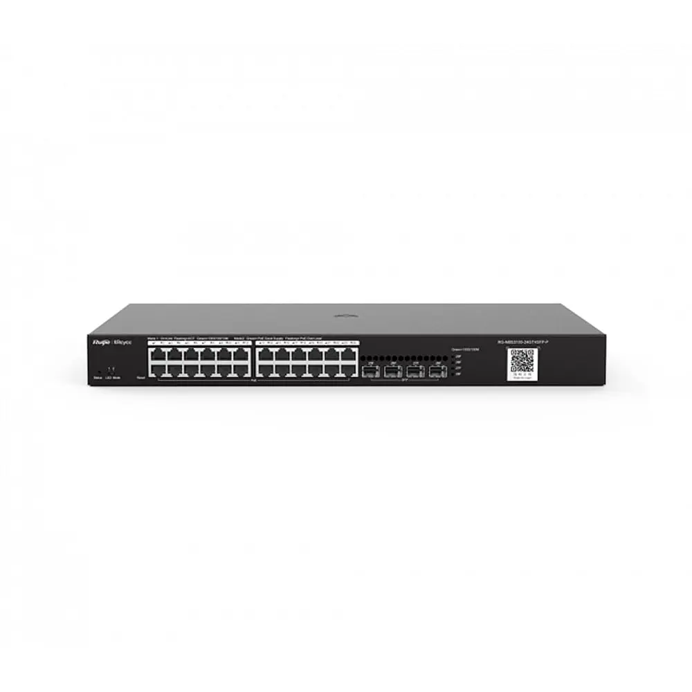 PoE-комутатор RG-NBS3100-24GT4SFP-P Ruijie (99-00008409) - фото 2